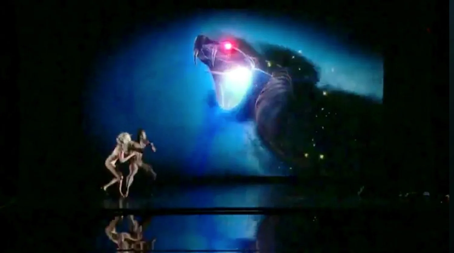 Freelusion performing on America's Got Talent